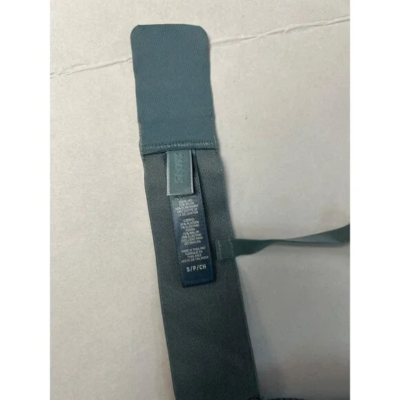 SKIMS Cotton Rib Plunge Bralette Kyanite Size Small NWT - Picture 8 of 8